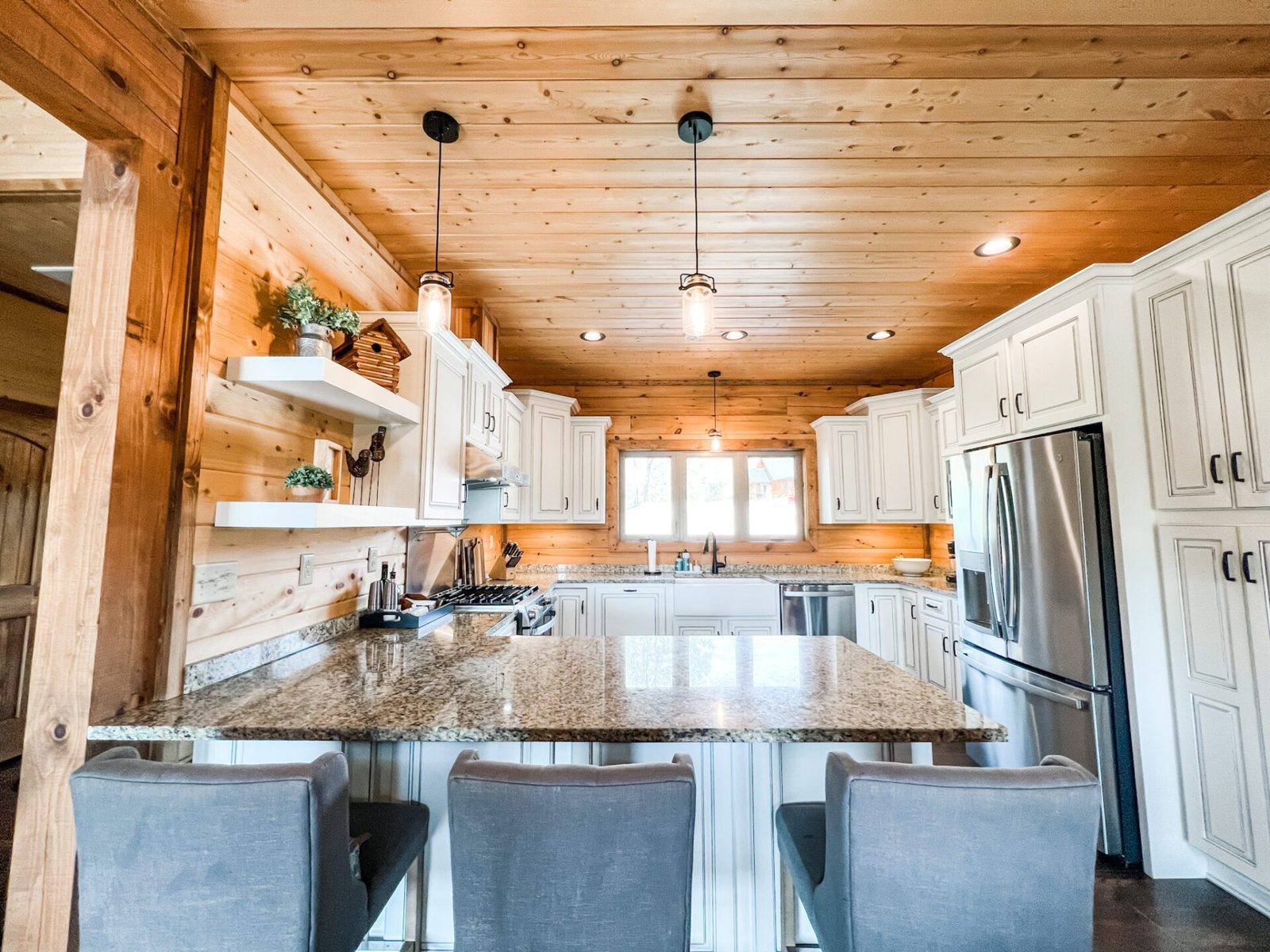 Kitchen island seating